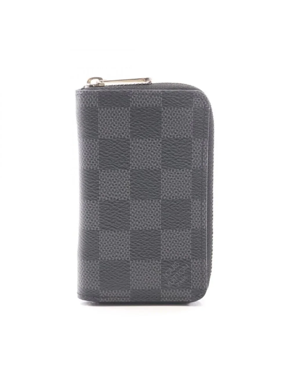 Louis Vuitton Coin Purse Zippy Damier Graphite